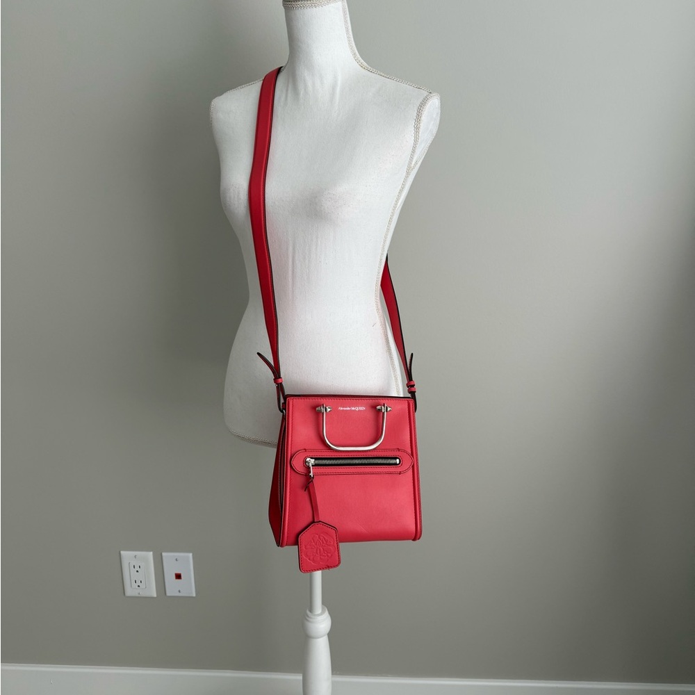 Alexander McQueen Short Story in coral $2,290 - Picture 2 of 15